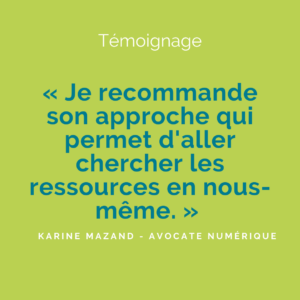 Témoignage Karine Mazand