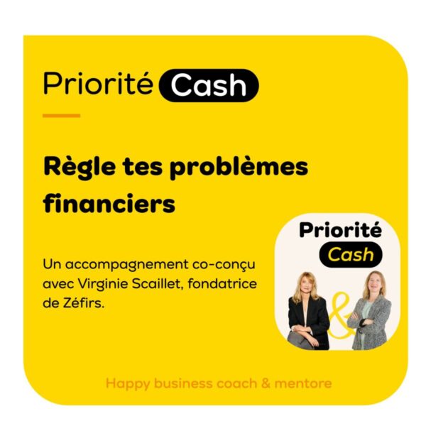 Priorité Cash : 68,76€ Hors TVA