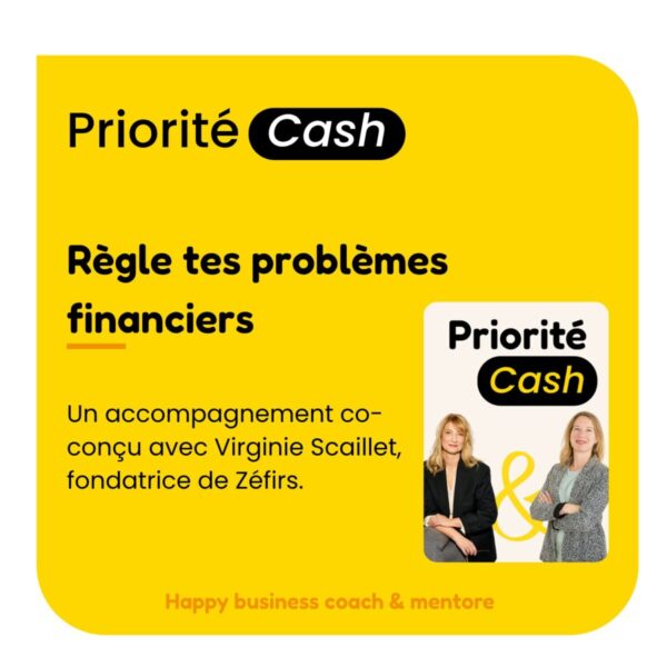 Priorité Cash : 68,76€ Hors TVA