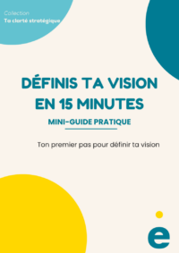 Page de couverture du guide définis ta mission