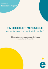 Page de garde de la checklist mensuelle